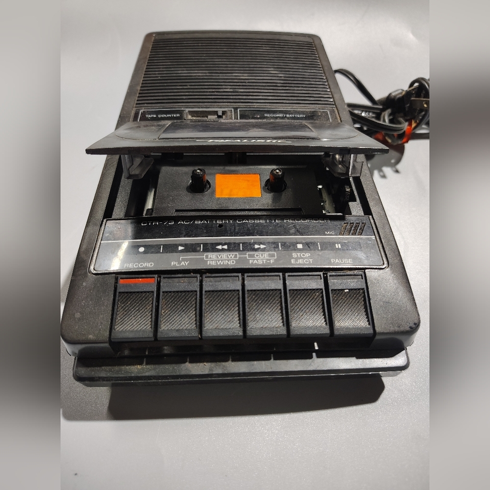 Cassette Player & Recorder Brand- "Realistic"